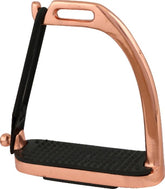 Rose Gold Peacock Safety Stirrups